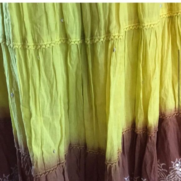 Wet Seal Boho Style Cotton Skirt SMALL - Picture 2 of 6